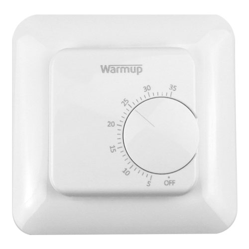manual mstat analogue central underfloor thermostat
